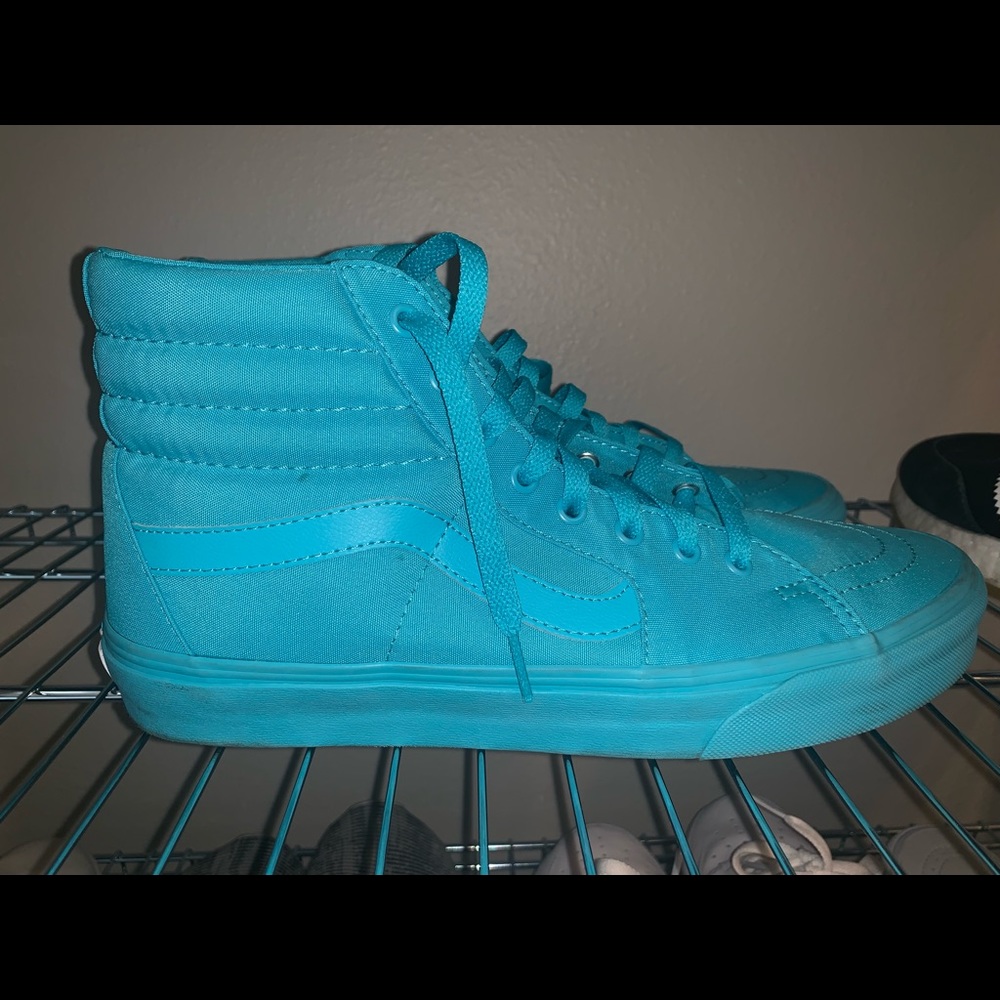 Vans Sk8-Hi Neon Blue SZ: 11